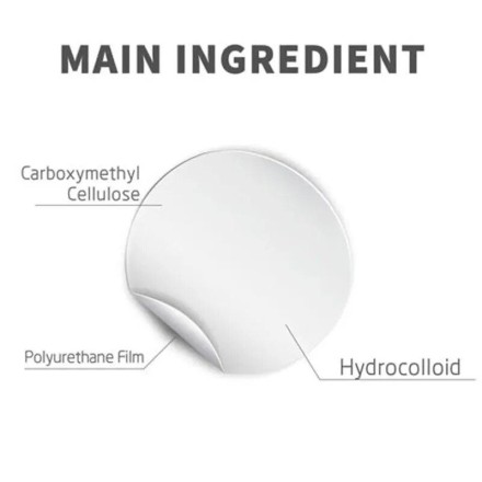 Патч гідрогелевий The Look Of Comedo Acne Skin Tag Patches від вугрів, акне, прищів, бородавок, комедон 72 шт.