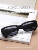 Прямокутні окуляри, вінтажні сонцезахисні окуляри. Ретро. Чорні та леопард.