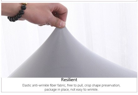 Чохол на стілець Four Seasons еластичний, універсальний чохол на стілець для дому, готелю Bordo