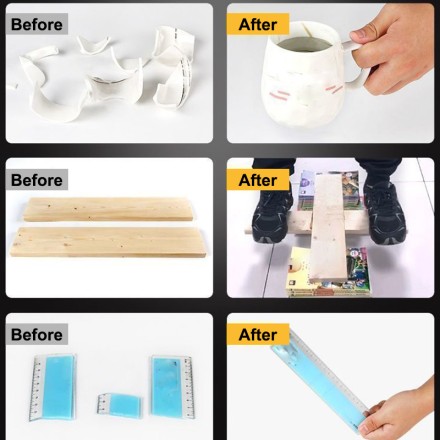 Супер Клей 505 надміцний універсальний моментальний, 20 грамів, з дозатором багаторазового використання