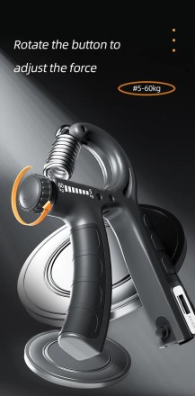 Кистьовий тренажер Grip Strength Trainer. Професійна лінія. Нержавейка.