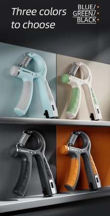 Кистьовий тренажер Grip Strength Trainer. Професійна лінія. Нержавейка.