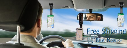 Універсальний автомобільний тримач для телефона, WALKER CX-002. Кронштейн 360 градусів