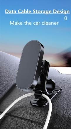 УНІВЕРСАЛЬНИЙ надсильний магнітний тримач-підставка для телефона та GPS 360 Hook