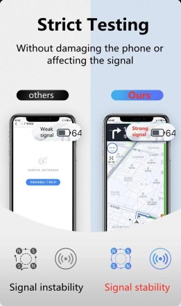УНІВЕРСАЛЬНИЙ надсильний магнітний тримач-підставка для телефона та GPS 360 Hook