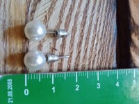 Сережки перлини, "Срібло"