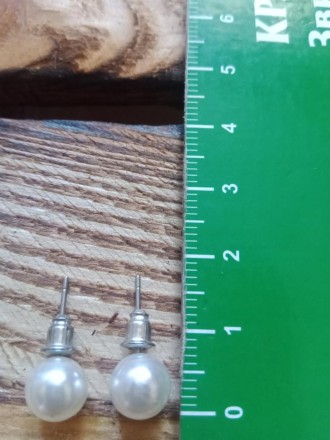 Сережки перлини, "Срібло"