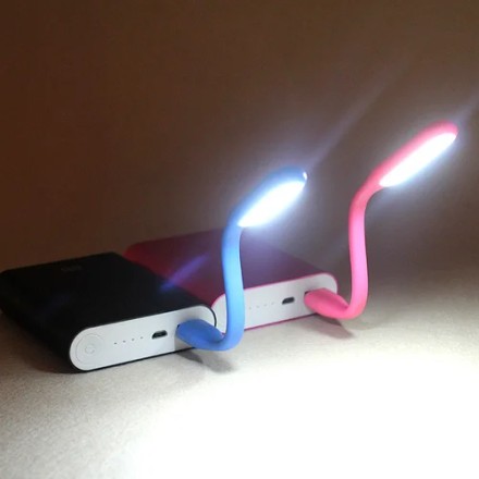 LED USB-лампа гнучка, світильник Mi LED 2 Light ліхтарик