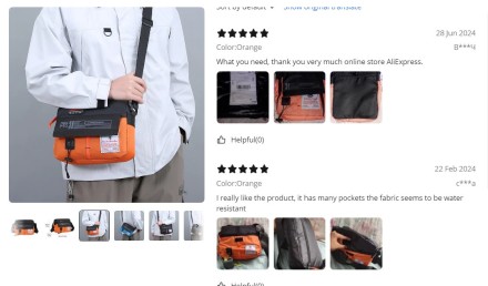 Сумка на одне плече, модна нейлонова крута сумка "57 f.t."