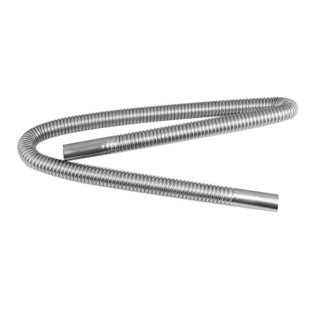 Вихлопна труба гофра D = 25 mm L = 1500 mm генератор, авто, мото, вебасто