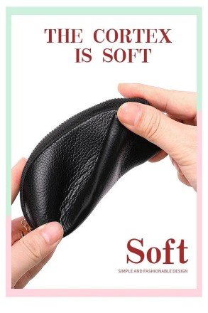 Шкіряна ключниця, чохол, брелок для ключів Elegance 2 (темно-синій) Якість! Кожа! Металева блискавка