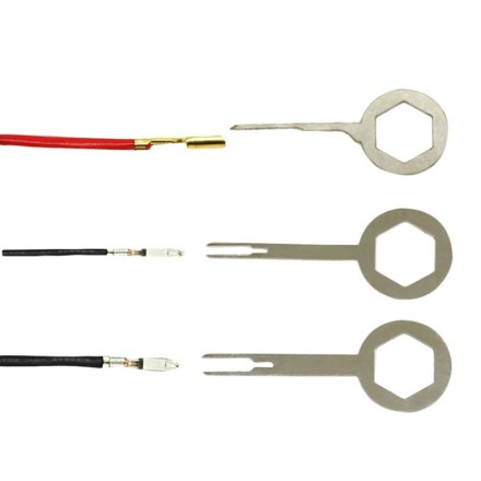 Набір ключів для розкриття автороз'ємів і терміналів 3х неіржавка сталь