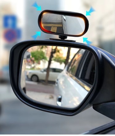 Ширококутний автомобільний дзеркало сліпих зон, додаткове дзеркало Panorama 360X. Універсал: як зовнішнє