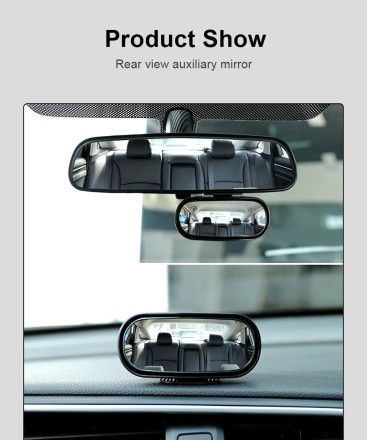 Ширококутний автомобільний дзеркало сліпих зон, додаткове дзеркало Panorama 360X. Універсал: як зовнішнє