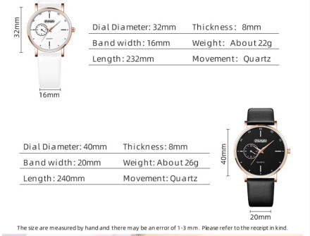 Модний набір для закоханих 4 в 1:  розкішний чоловічий та жіночий годинник, два браслети "Він і Вона"