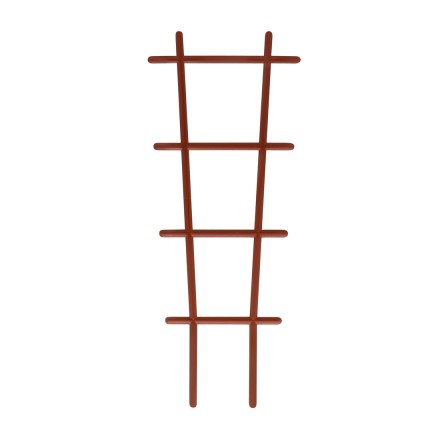 Опора для квітів і рослин "Лісенка" 38 см, коричнева, теракот, Польща