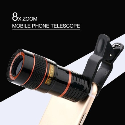 Об'єктив оптичний телескоп 8X Zoom для мобільного телефона для смартфонів