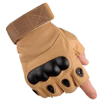 Тактичні рукавички без пальців для самооборони та самозахист "Tactical Combat Gloves-2"