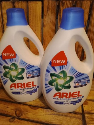 Гель для прання Ariel Touch of Lenor Fresh 5,775л. Procter & Gamble, 120 прань.