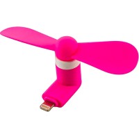 Портативний мобільний вентилятор для айфон у роз'єм Lightning АРЕ (mini fan iphone)