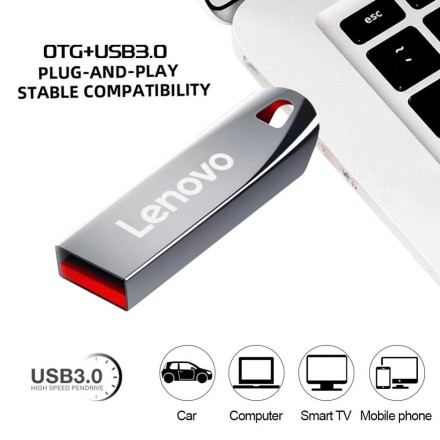 Зовнішній накопичувач LENOVO SSD Type USB 3.0 Flash 1 TB Extreme speed portable U-Disc