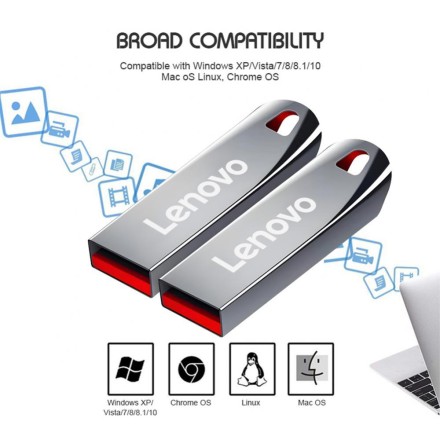 Зовнішній накопичувач LENOVO SSD Type USB 3.0 Flash 1 TB Extreme speed portable U-Disc