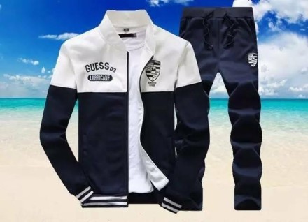 Спортивний костюм зимовий флісовий, повсякденна утеплена тепла толстовка + штани, біло-синій NAVI,  3XL-4XL