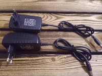 Імпульсний адаптер блок живлення 12 V 2 А штекер 5.5/2.5 посилена потужність