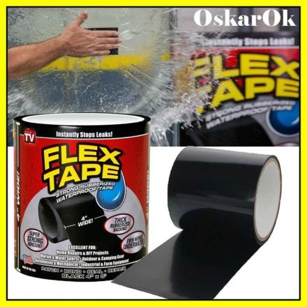 Універсальна стрічка Flex Tape. Ширина 10 см Довжина 1,5 м. Оригінал
