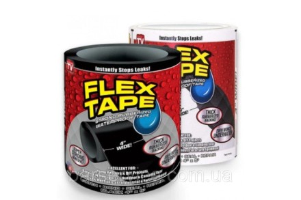 Універсальна стрічка Flex Tape. Ширина 10 см Довжина 1,5 м. Оригінал