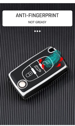 Чохол для ключа брелока з TPU для Peugeot 107 207 307 307 407 607 3008 5008 для Citroen Xsara Picasso C5 C6