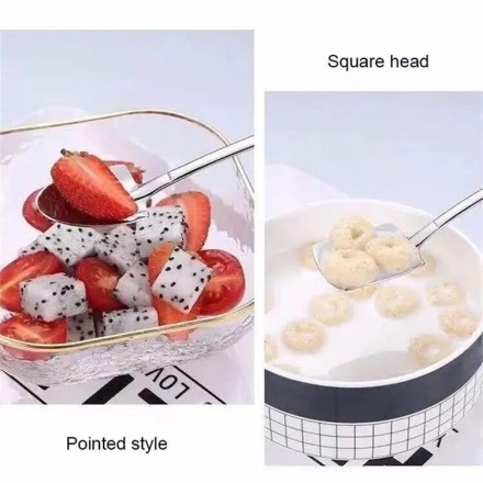 Сувенірний комплект десертних ложок "Гребі та загребуй" "Row and Rake"