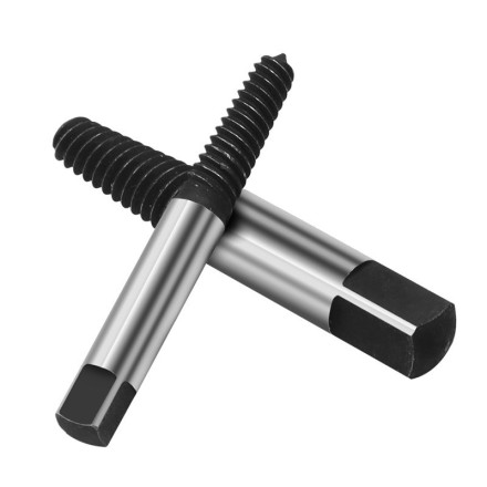 Екстрактор зламаних головок гвинтів, екстрактор зламаної різі, набір 5 шт. у пластиковому кейсі.