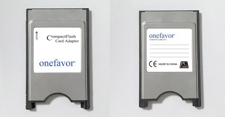 Адаптер для зчитування карт CF у PCMCIA PC Card 68 Pin Compact Flash для ноутбуків, Mercedes-Benz GLK/SLK/CLS/