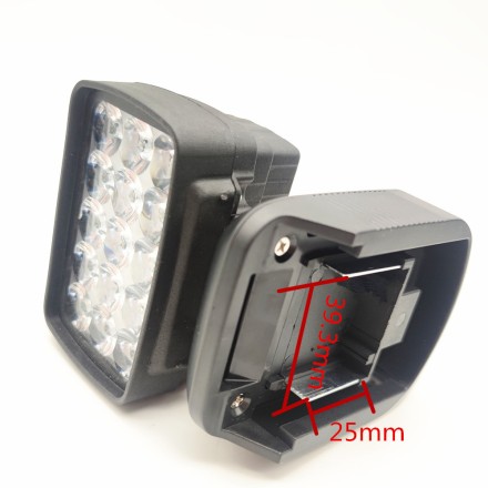 Ліхтар для Makita, акумуляторний портативний прожектор, бездротовий, робоче світло 14.4-18V 20V. 15 LED 8W