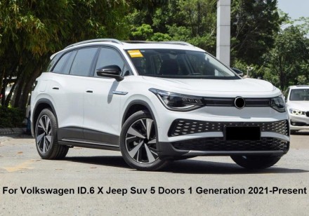 Бризковики для Volkswagen VW ID.6 X ID6 CROZZ 2021 2022-бризковики, бризковики на крило, 4 шт.