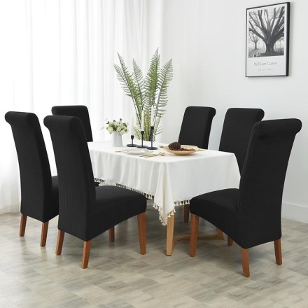 Чохол на стілець Jacquard XL універсальний чохол на стілець для дому, готелю жакардовий