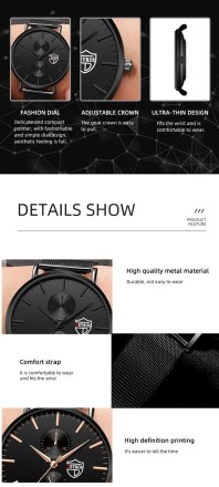 Чоловічий наручний кварцовий годинник Samurai Lava Snake Watch