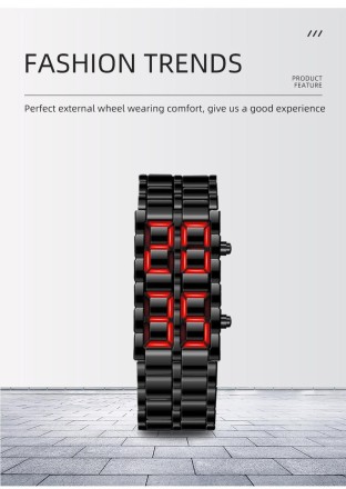 Чоловічий наручний кварцовий годинник Samurai Lava Snake Watch