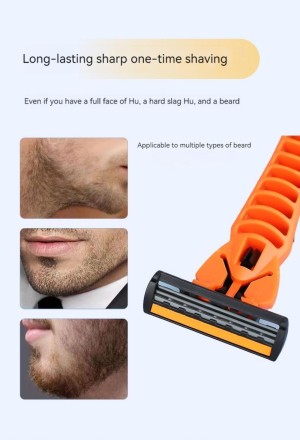 Гоління для гоління та змінні картриджі касети 3х Набір 21+1