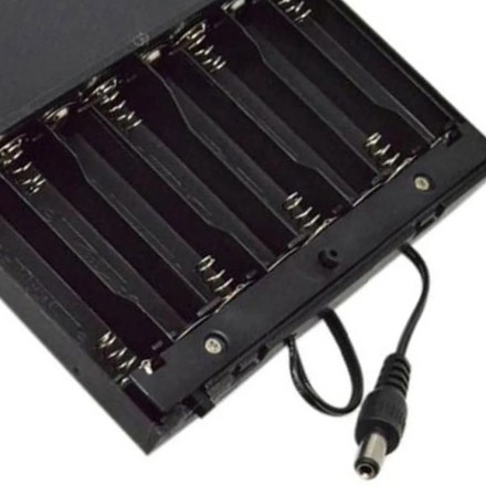 UPS ДБЖ безперебійник 12V  8 AA  батареї — блок живлення, Power Bank для Wi-Fi маршрутизатор модем-камера