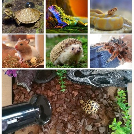 Інфрачервона нагрівальна лампа, чорна кераміка, E27 75 Вт, 100 Вт