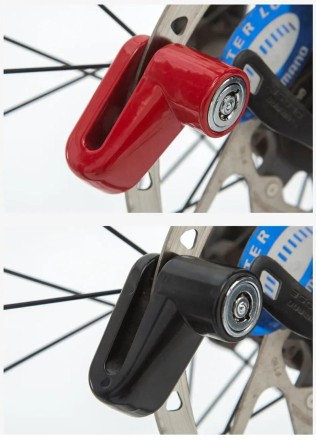 Замок  велосипедний, мотоциклетний, мопедний для дискового гальма
