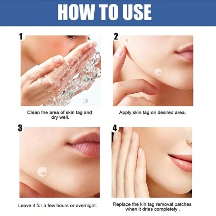 Патч гідрогелевий EELHOE Acne Skin Tag Patches проти вугрів, акне, прищів, бородавок і запалень 144 шт./1 уп