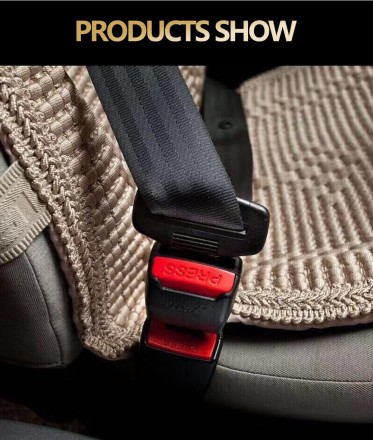 Заглушка ременя безпеки з можливістю пристебнутися (2 шт.)  Подовжувач гнізда з товстою вставкою V2