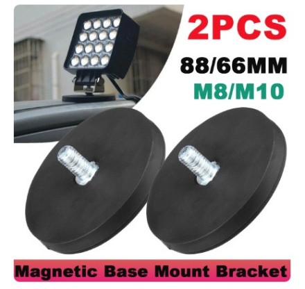 Потужна кріпильна магнітна основа опори 66 мм на дах авто, човни