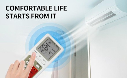 Універсальний пульт дистанційного керування KT109II для кондиціонера 1000 в 1