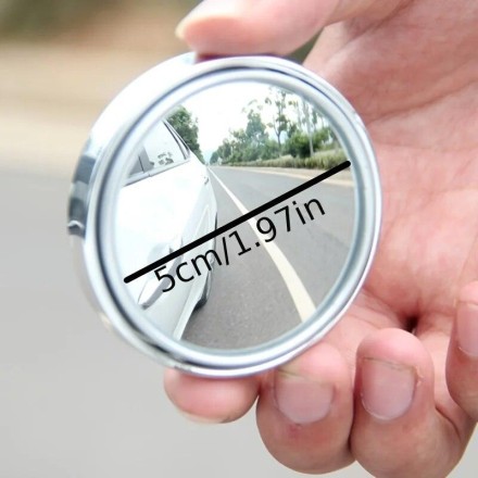 Ширококутний автомобільний дзеркало сліпих зон, додаткове дзеркало Panorama 360 2 шт. 50 мм. У рамці.