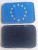 Нашивка значок липучка патч ООН, ЄС UN EU