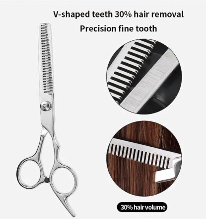 Професійні перукарські ножиці для стриження 6 дюймів. Філірувальні ножиці